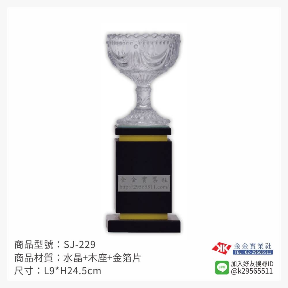 水晶獎座SJ-229產品圖片