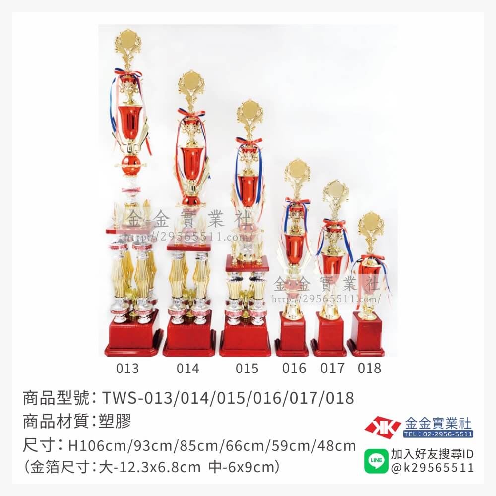 TWS-013/014/015/016/017/018特價獎盃